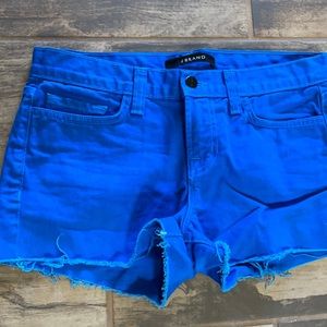 J Brand cut off shorts  in breakwater in size 25.